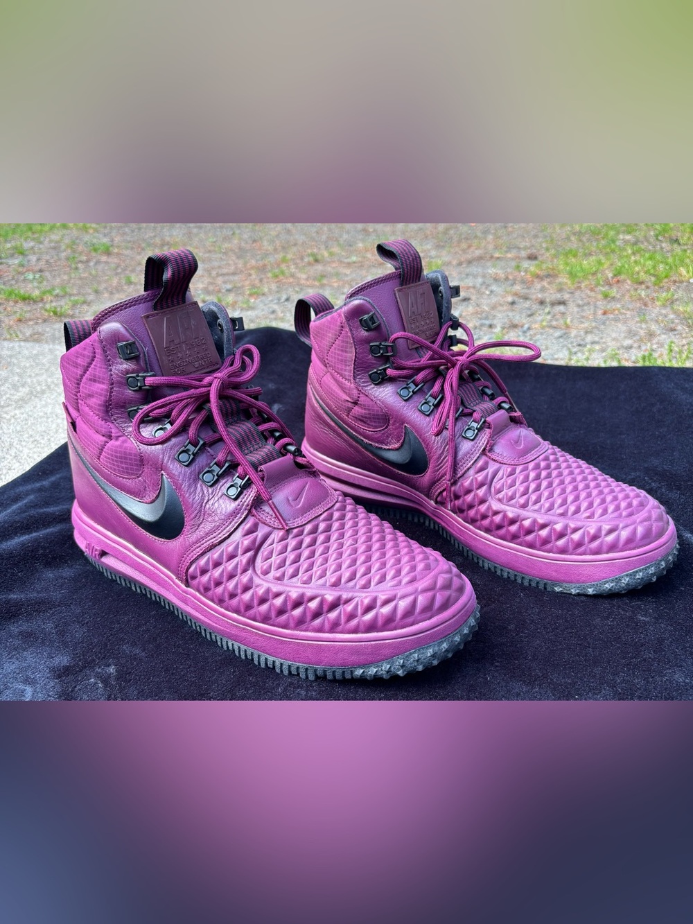 Nike Lunar Force 1 Duckboot ‘Burgundy’ Size 11.5